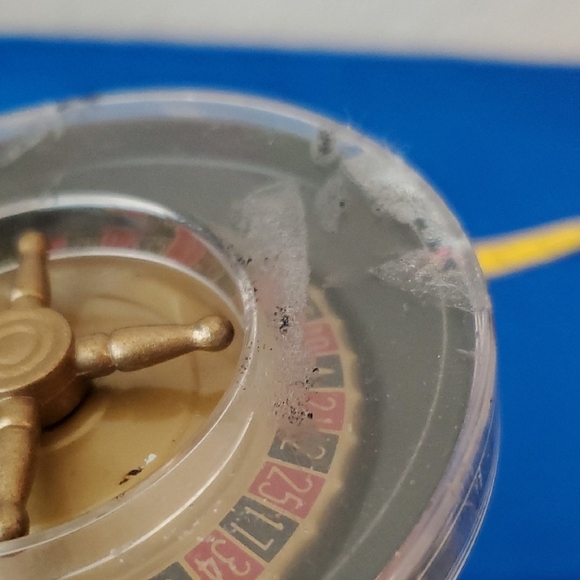 Vintage Roulette Wheel Paperweight - Picture 4 of 8